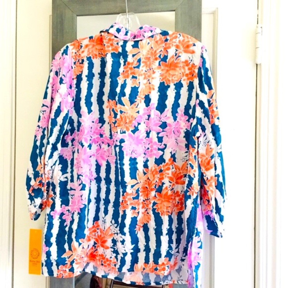 Ruby Rd Floral Blouse - Picture 6 of 9